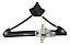 Maquina Vidro Traseira Direita Vw Golf Gti 2014 2015 2016 - Imagem 2
