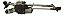 Motor Galhada Limpador Parabrisa Vw Golf Tsi 2014 2015 2016 - Imagem 1