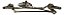Motor Galhada Limpador Vidro Vigia Gm Equinox 2019 2020 2021 - Imagem 1