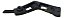 Suporte Guia Esq Parachoque Tras Vw Golf Gti Mk7 2014 2016 - Imagem 2
