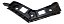 Suporte Guia Esq Parachoque Tras Vw Golf Gti Mk7 2014 2016 - Imagem 3