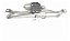 Motor Galhada Limpador Volvo Xc60 2008 2009 2010 2011 - Imagem 1