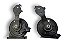 Par Buzina Jeep Compass 1.3 2023 2024 - Imagem 1