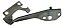 Braço Dobradiça Esquerda Capo Volvo C30 2008 2011 - Imagem 1