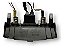 Moldura Tomada 12v Entrada Usb Aux Hyundai New I30 2015 2016 - Imagem 2