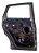 Porta Traseira Esquerda Land Rover Evoque 2015 2016 2017 - Imagem 3