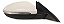 Retrovisor Direito Volkswagen Jetta Gli 2.0 2019 2020 2021 - Imagem 2