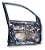 Porta Dianteira Esquerda Toyota Rav4 2009 2010 2011 - Imagem 2