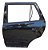 Porta Traseira Esquerda Hyundai Santa Fé 2008 2009 - Imagem 1