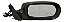 Retrovisor Direito Hyundai Azera 2008 2009 2010 Detalhe - Imagem 1