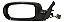 Retrovisor Esquerdo Hyundai Azera 2008 2009 2010 Detalhe - Imagem 1