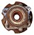 Cubo Roda Traseiro Esquerdo Toyota Rav4 2009 2010 2011 - Imagem 1