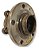 Cubo Roda Traseiro Esquerdo Vw Tiguan 2011 2012 2013 2014 - Imagem 1