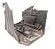 Base Bateria Land Rover Freelander 2 2009 2010 2011 2012 - Imagem 1