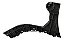Suporte Guia Esquerdo Parachoque Traseiro Volvo Xc60 2009 13 - Imagem 2