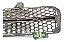 Grade Moldura Parachoque Diant Dir Volkswagen Touareg 2009 - Imagem 6