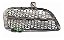 Grade Moldura Parachoque Diant Dir Volkswagen Touareg 2009 - Imagem 1