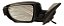Retrovisor Esquerdo Hyundai Ix35 2011 2012 2013 - Imagem 1