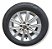 Jogo Roda Pneu Meia Vida Vw Tiguan 2012 2014 225 60 R17 - Imagem 2