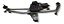 Motor Galhada Limpador Parabrisa Vw Passat Variant B7 2012 - Imagem 1