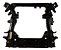 Quadro Motor Dianteiro Bmw X1 3.0 Xdrive 2011 2012 2013 - Imagem 1