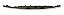 Moldura Tampa Traseira Luz Placa Land Rover Evoque 2013 2015 - Imagem 2