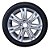 Estepe Grosso Pneu Bom Volkswagen Golf Tsi 2015 225 45 17 - Imagem 1