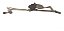 Motor Galhada Limpador Parabrisa Jeep Grand Cherokee 2015 - Imagem 1