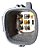 Chicote Estacionamento Parachoque Traseiro Volvo C30 2008 - Imagem 2