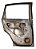 Porta Traseira Esquerda Chevrolet Captiva 2008 2010 2011 - Imagem 3