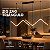 Luminária Pendente LED Zig Zag Triângulo 32W Preta Bivolt 3 Tons de Luz 90cm - Imagem 2
