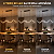 Luminária Pendente LED Zig Zag Triângulo 32W Preta Bivolt 3 Tons de Luz 90cm - Imagem 4