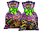 Sacola Surpresa p/ Lembrancinhas 14cm x 27cm Tartarugas Ninja c/12 unid. Regina / Mais Festa - Imagem 1