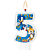 Vela numeral Sonic numero 5 / Mais Festa - Imagem 1