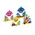 Enfeite Decorativo De Mesa Tema Baby Shark C/4 Unid. Cromus/Mais Festa - Imagem 1
