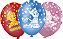 Balão Látex Premium Patrulha Canina Core 12" C/10 Unidades (115941.0) - Imagem 2