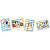 Quadros Decorativos Bluey C/04 Unidades (111351) - Imagem 1
