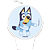 Vela Plana Bluey C/01 Unidade (107176) - Imagem 1