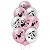 Balão Látex Minnie Mouse Rosa 9" C/25 Unidades (118883.6) - Imagem 1