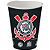 Copo Papel Corinthians 200ml C/08 Unidades (110642) - Imagem 1