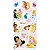 Adesivo Decorativo Princesas C/12 Unidades (119482.8) - Imagem 1