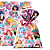 Saco Pra Lembrancinha Palace Garden Princesas 25x37 C/40 Unidades (9900895) - Imagem 1