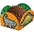 Porta Forminha Jurassic Play C/40 Unidades (1112688) - Imagem 1