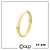 Aliança em Ouro 18k com núcleo em Prata 950 peso médio 2,20 gramas Ref.: AT430 - Imagem 1
