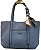 BOLSA V&V FINDER AZUL G C/ LENÇO CHARME - Imagem 2