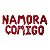 Frase Balão Metalizado Namora Comigo Para Decoração - Imagem 1