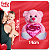 Kit dia das mães com urso + caneca te amo + rosa + quadro vermelho - Imagem 15
