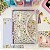 Fichário Glitter Floresta Encantada com Folhas Decoradas - Imagem 3
