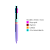 Caneta Esferográfica Cis Candy 4 Cores - 0.7mm - Imagem 2