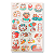 Cartelas de Adesivos Fantasy Stickers - 6 cartelas - Imagem 5
